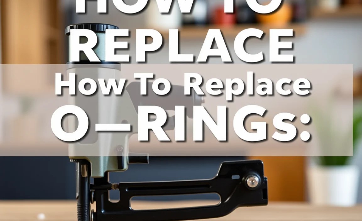 How To Replace O-Rings: Essential Nailer Fix