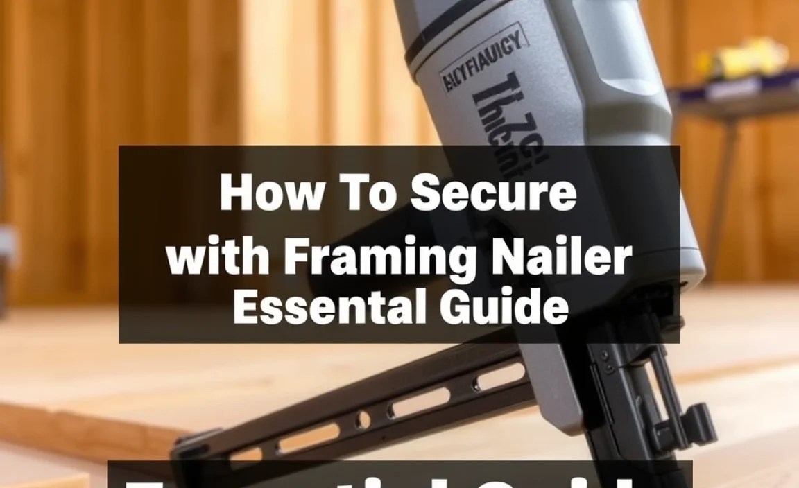How To Secure Decking with Framing Nailer: Essential Guide