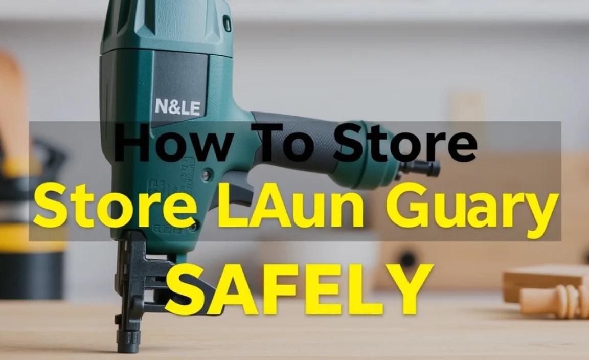 How To Store Nail Gun Safely: Essential Guide