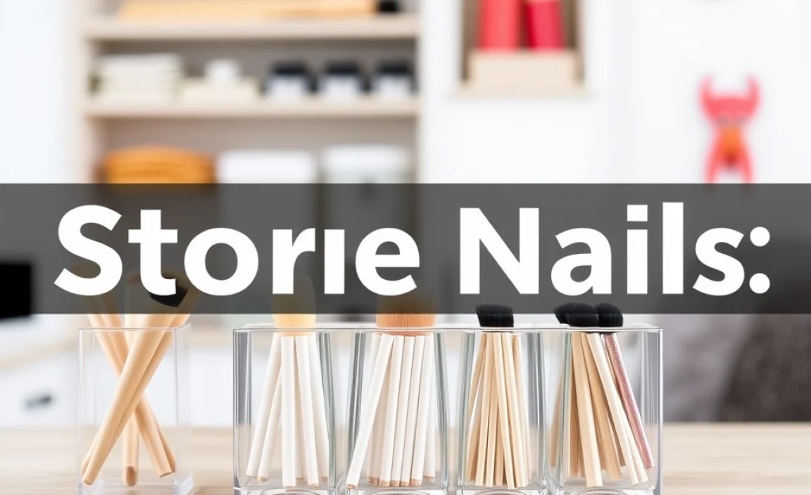 How to Store Nails: Genius Tips For Organization