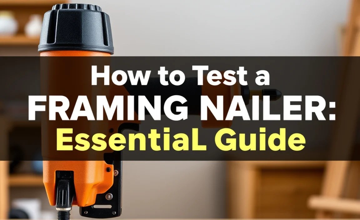 How to Test a Framing Nailer: Essential Guide