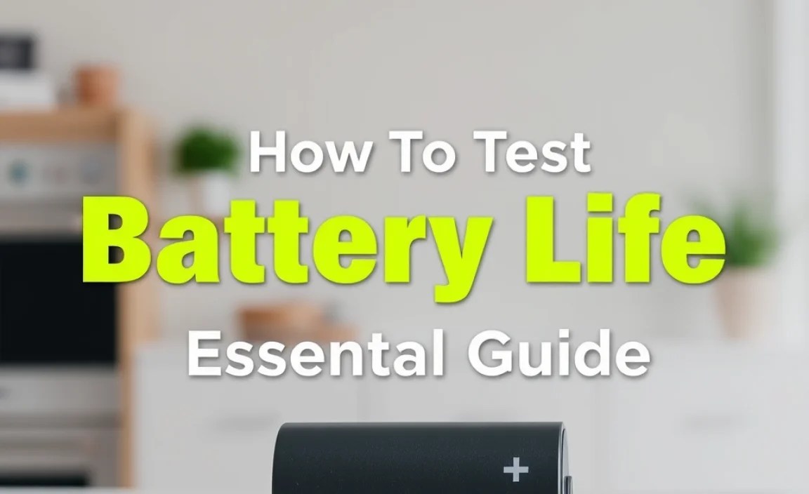 How To Test Battery Life: Essential Guide