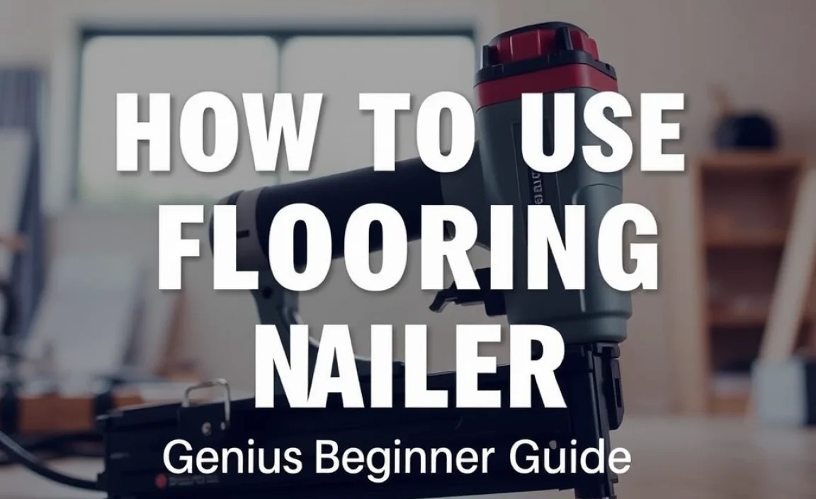 How to Use Flooring Nailer: Genius Beginner Guide