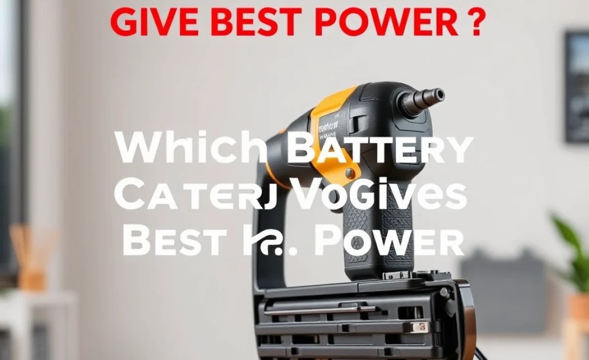 How Voltage Directly Affects Nailer Performance