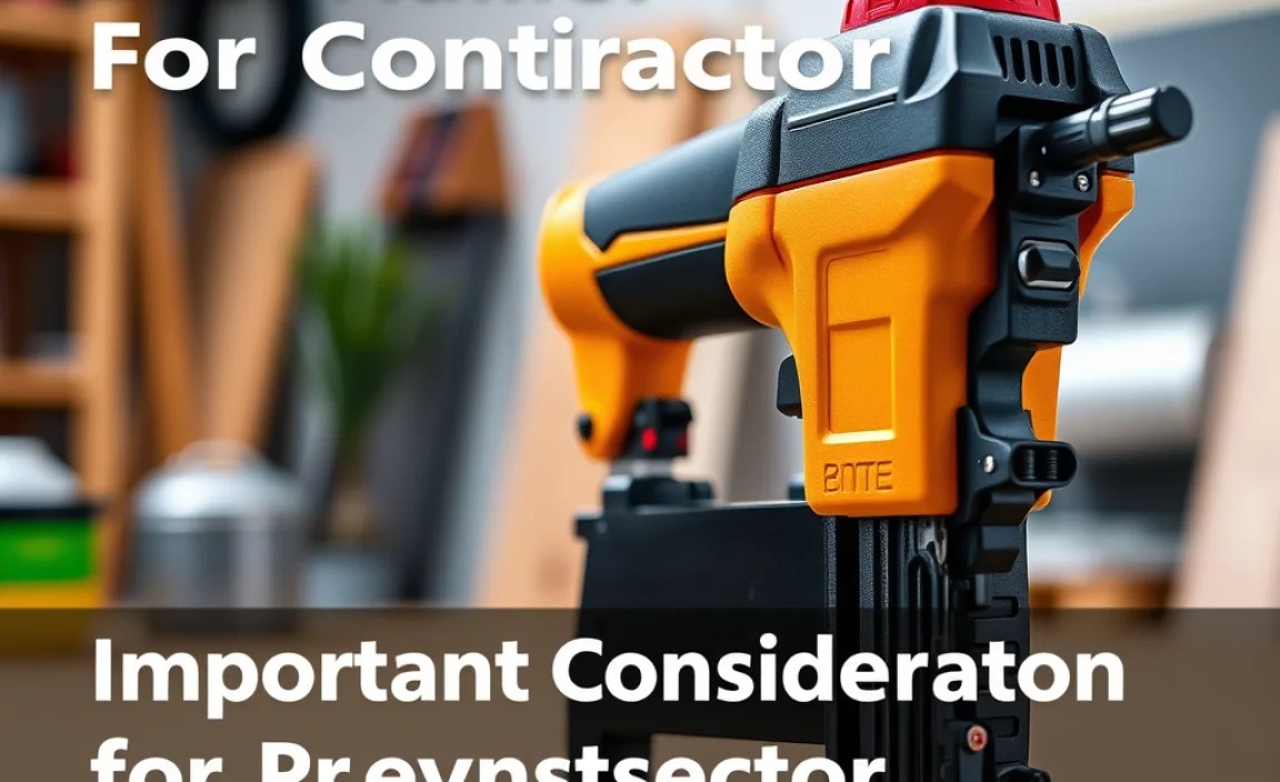 Important Considerations for Contractors