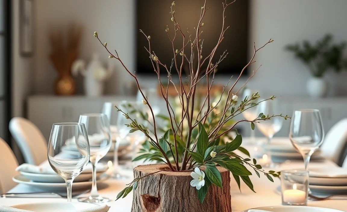 Incorporating Birch into Table Settings