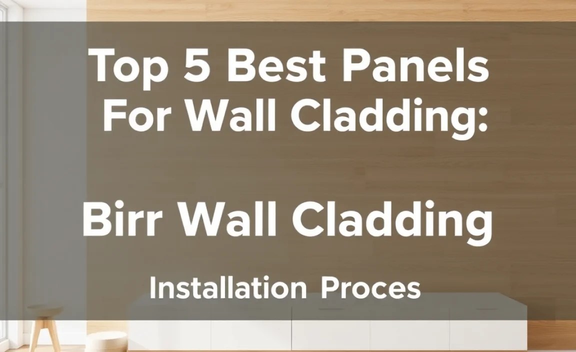 Installation Process for Birch Wall Cladding