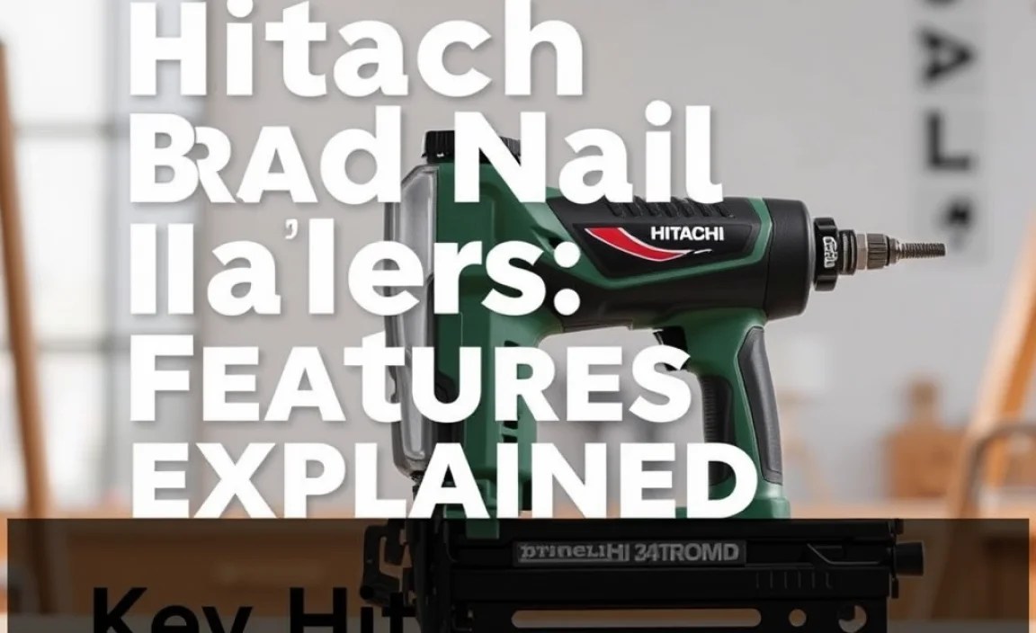 Key Hitachi Brad Nailer Features Explained