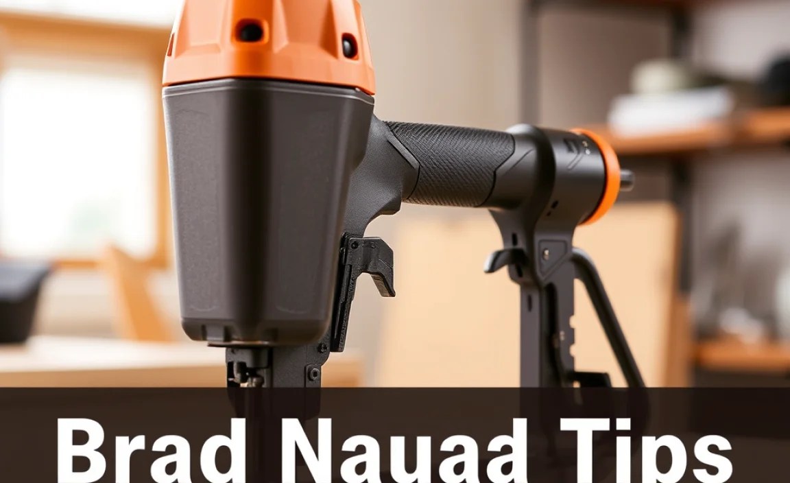 Loading Your Brad Nailer Safely