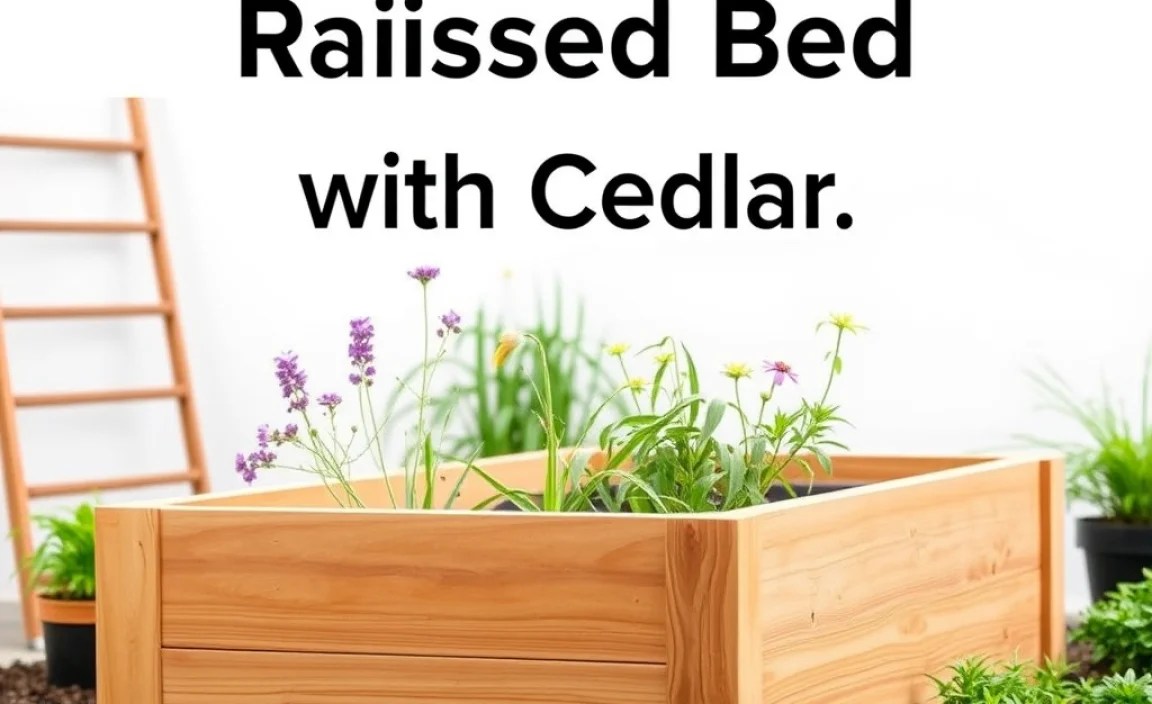 Maintaining Your Cedar Raised Bed