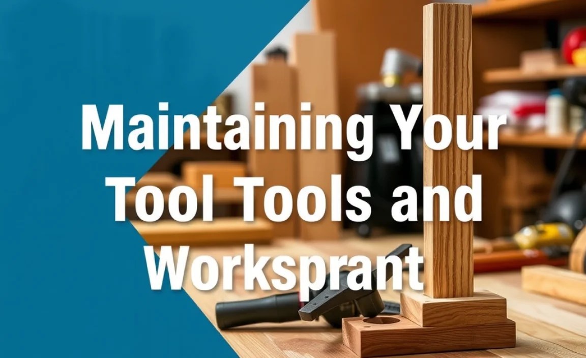 Maintaining Your Tools and Workspace