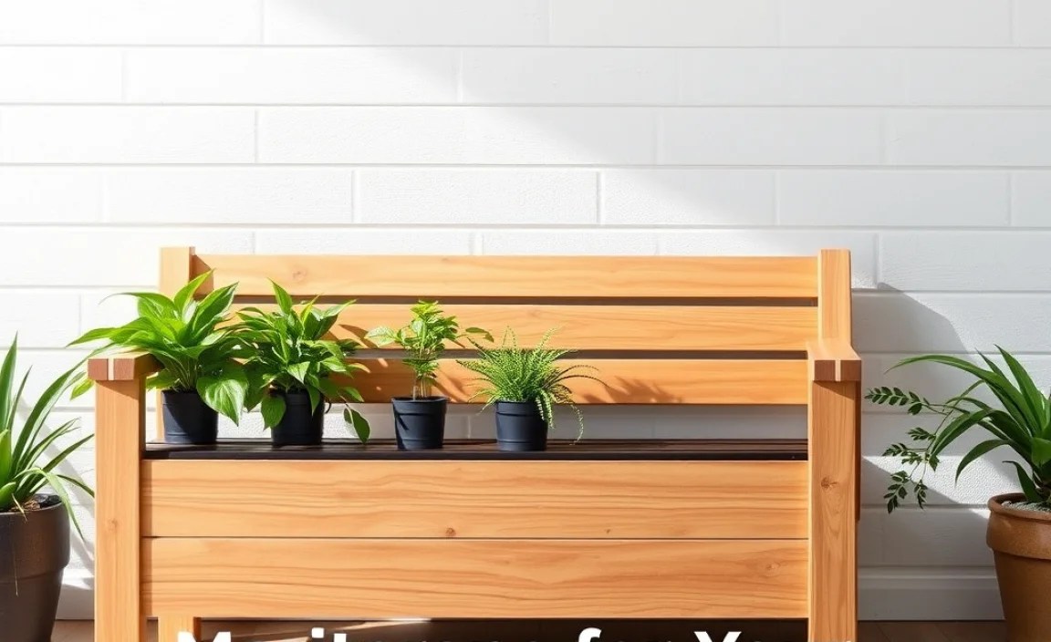 Maintenance for Your Planter Bench