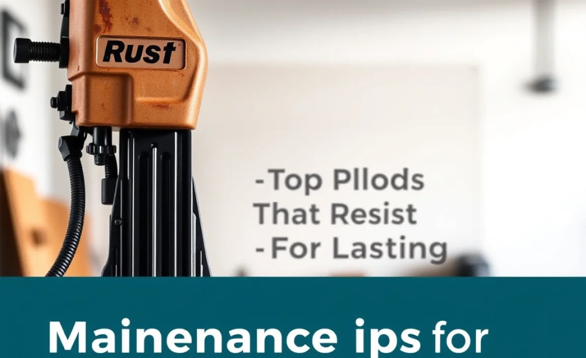 Maintenance Tips for Ensuring Rust Resistance