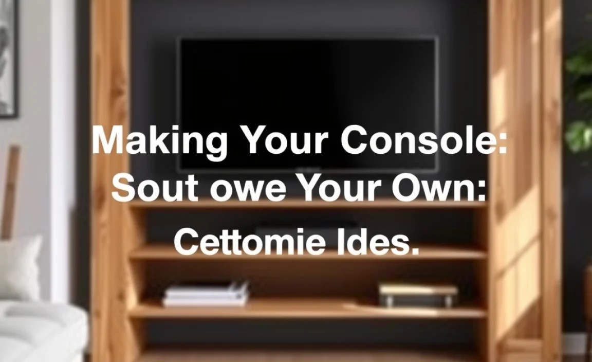 Making Your Console Your Own: Customization Ideas