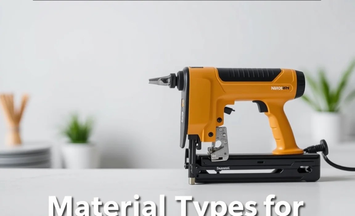 Material Types for Finish Nails
