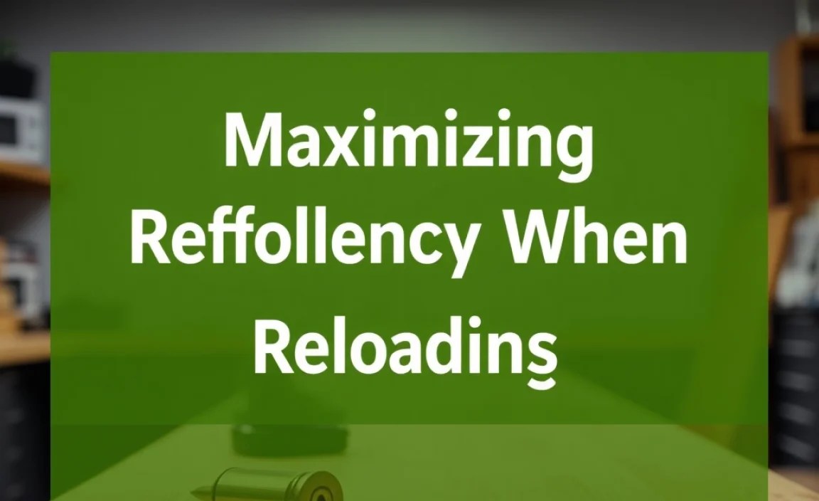 Maximizing Efficiency When Reloading