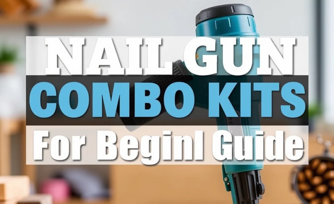 Nail Gun Combo Kits For Beginners: Essential Guide