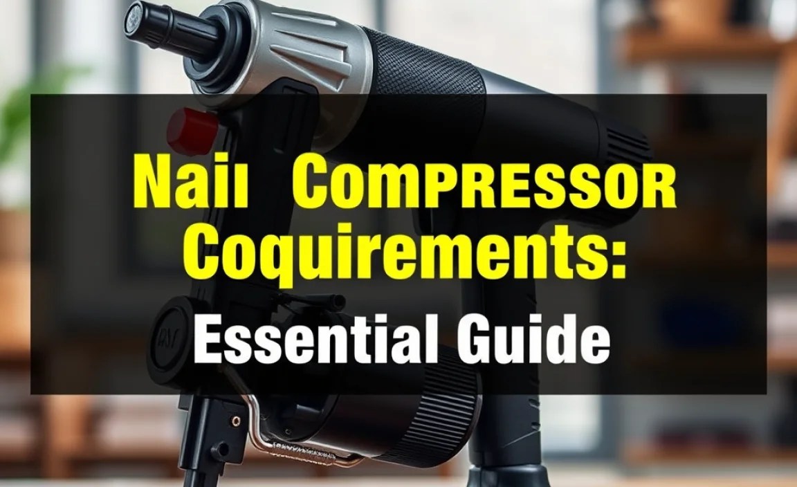 Nail Gun Compressor Requirements: Essential Guide