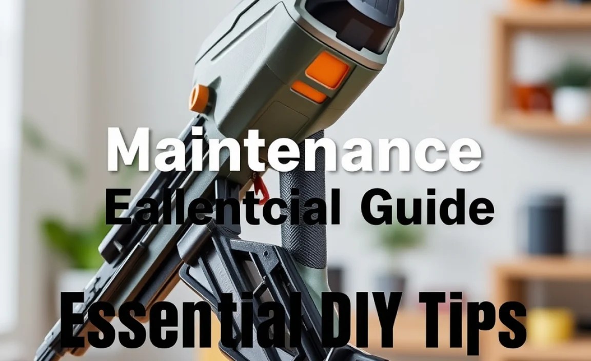 Nail Gun Maintenance Guide: Essential DIY Tips