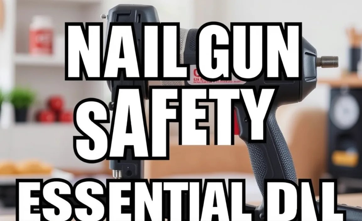 Nail Gun Safety Tips: Essential DIY Guide