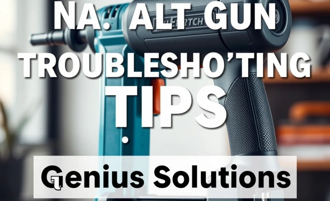 Nail Gun Troubleshooting Tips: Genius Solutions