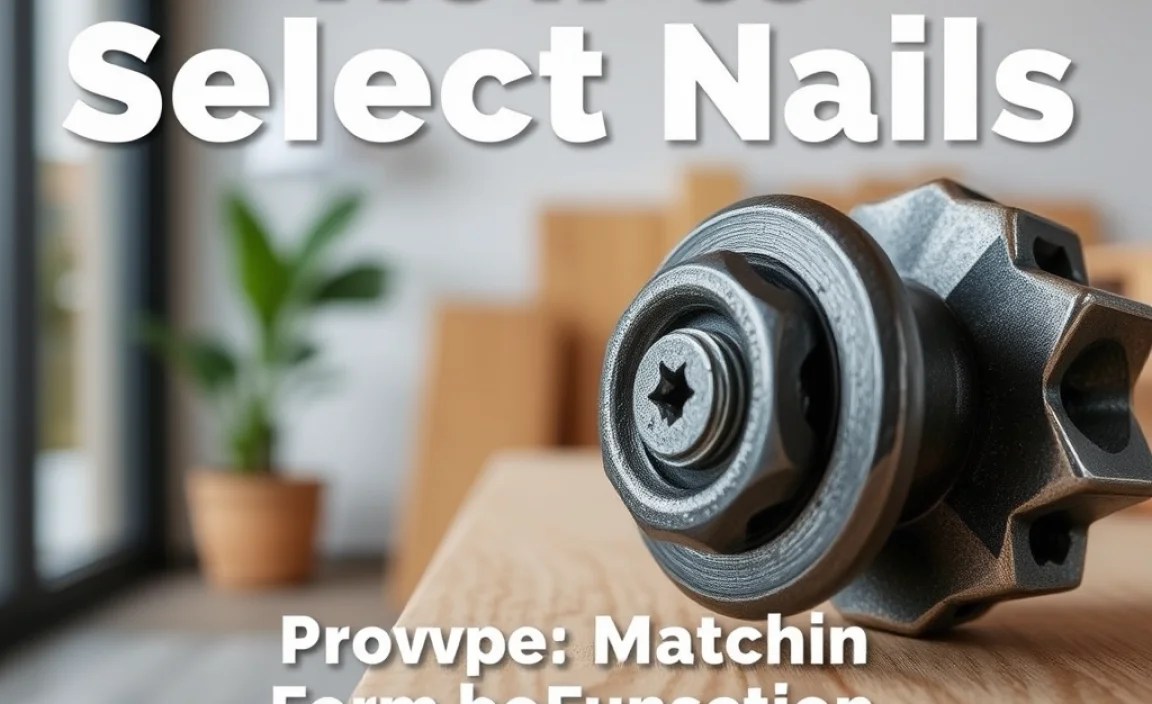 Nail Types: Matching Form to Function