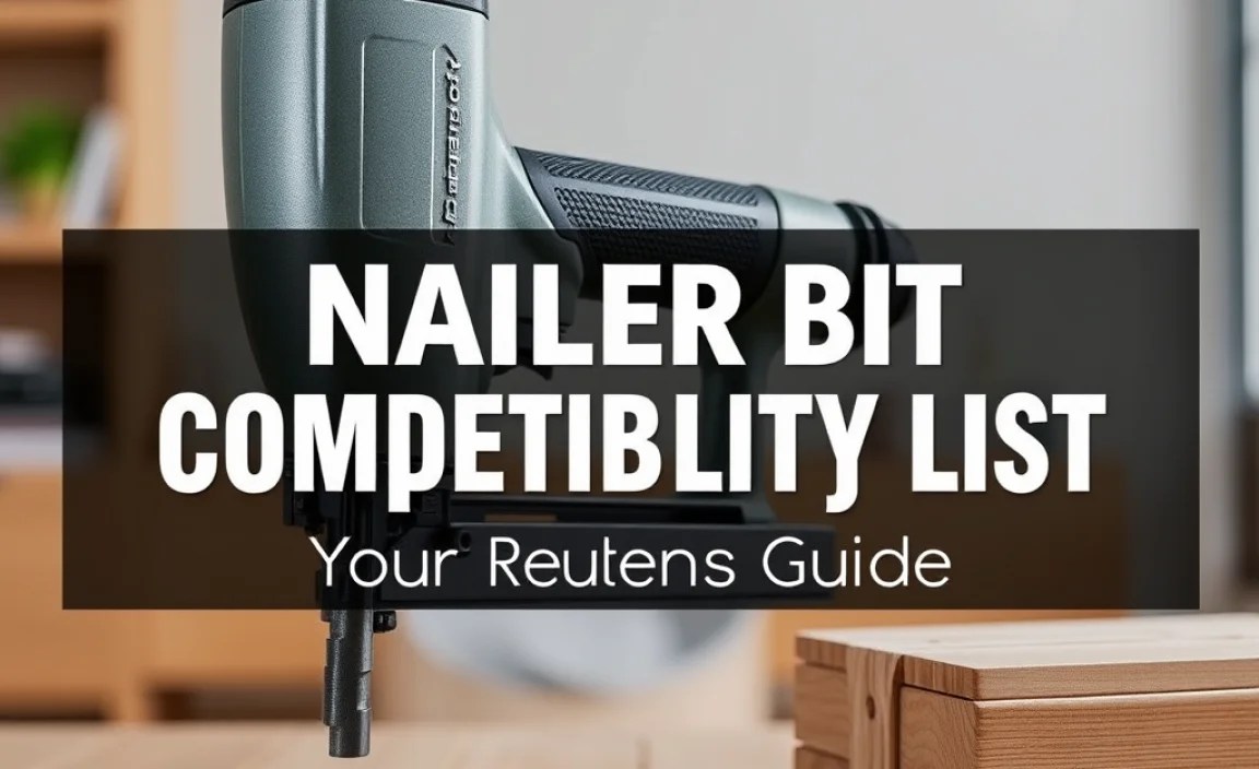 Nailer Bit Compatibility List: Your Genius Guide