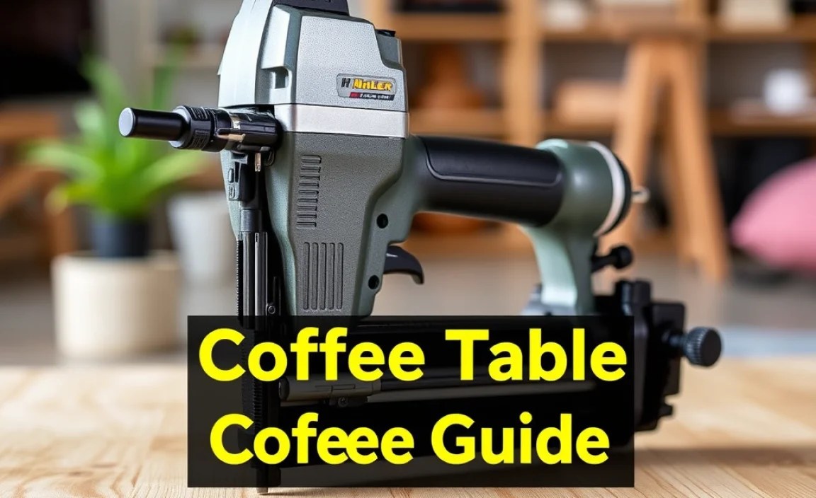 Nailer For DIY Coffee Table: Essential Build Guide
