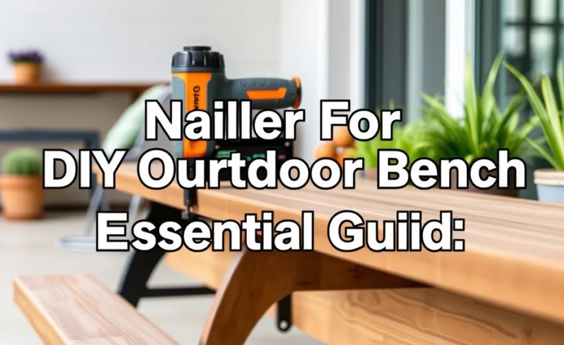 Nailer For DIY Outdoor Bench: Essential Guide