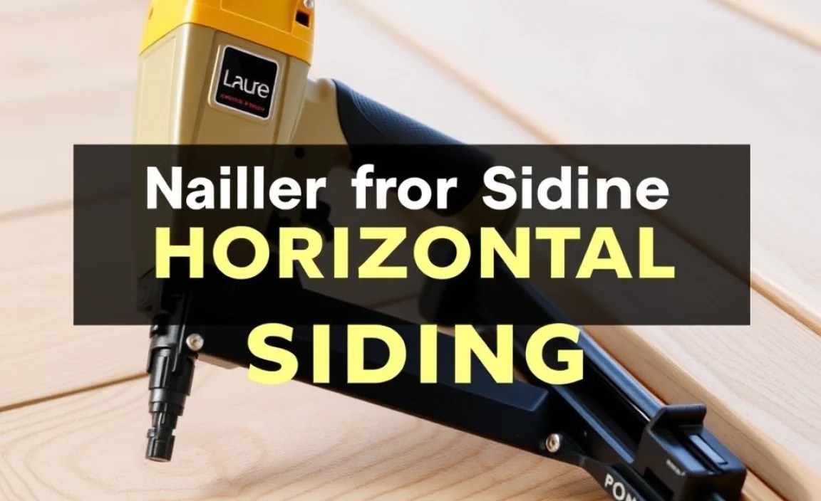 Nailer for Horizontal Siding: Essential Guide