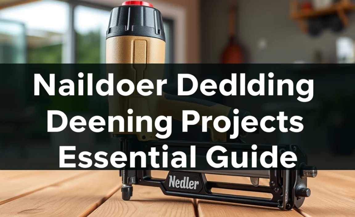 Nailer For Outdoor Decking Projects: Essential Guide