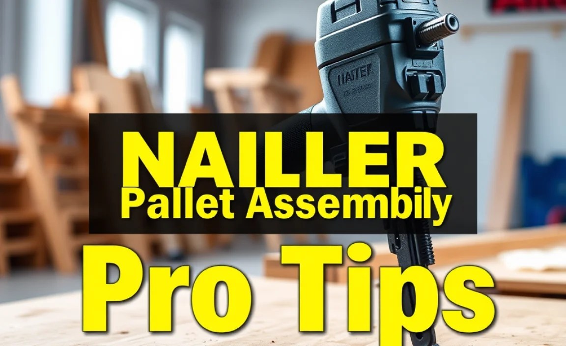 Nailer For Pallet Assembly: Pro Tips