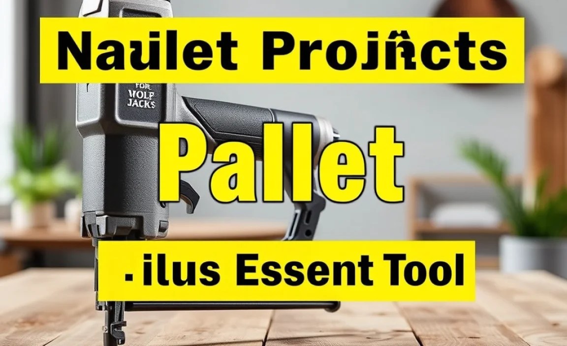 Nailer For Pallet Projects: Genius Essential Tool