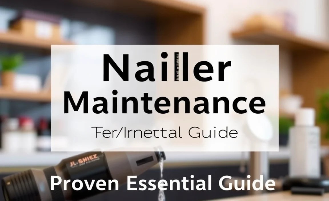 Nailer Maintenance: Proven Essential Guide