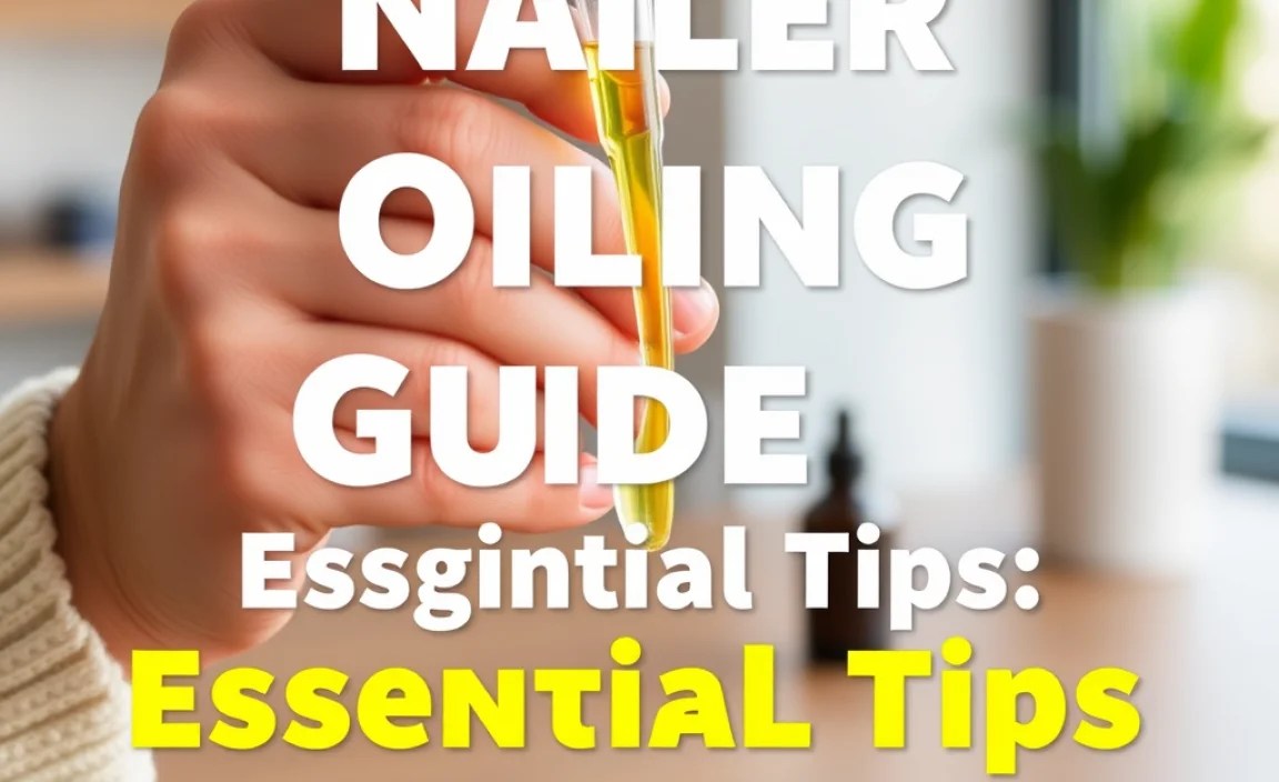 Nailer Oiling Guide For Beginners: Essential Tips