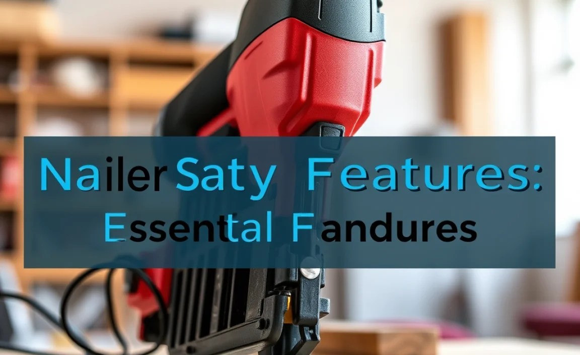 Nailer Safety Features: Essential Handling Tips