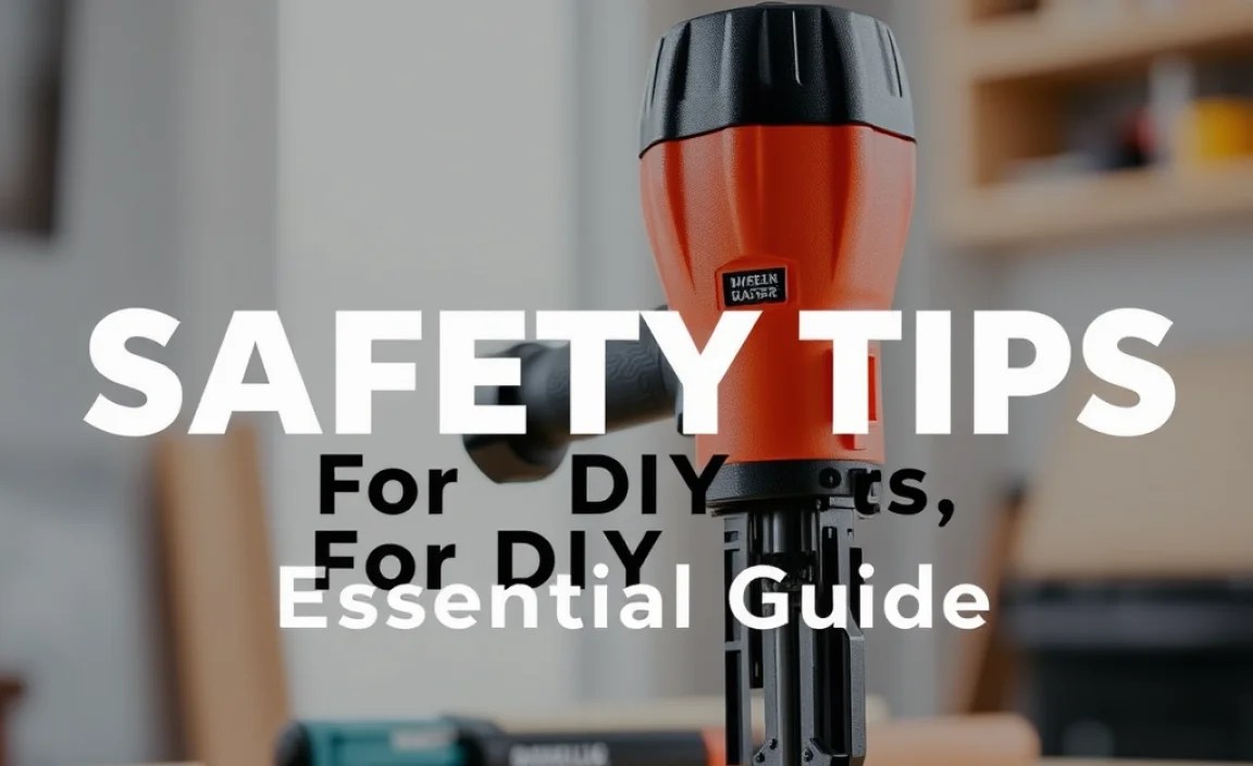 Nailer Safety Tips For DIYers: Essential Guide
