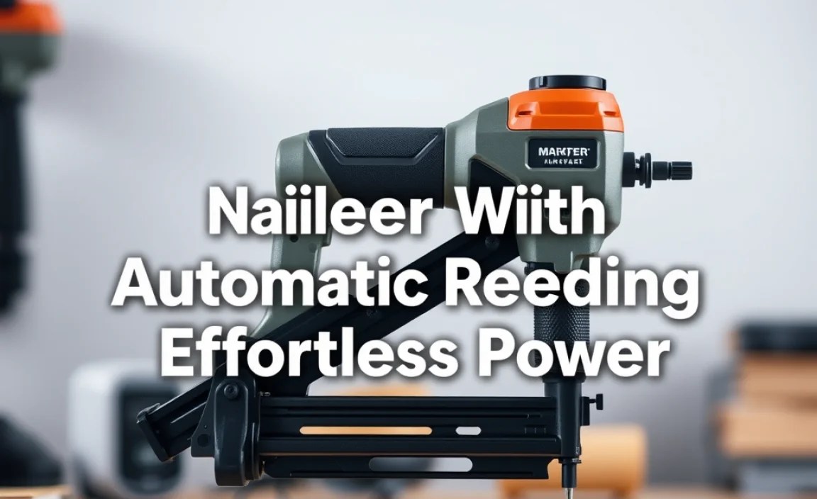 Nailer With Automatic Reloading: Effortless Power