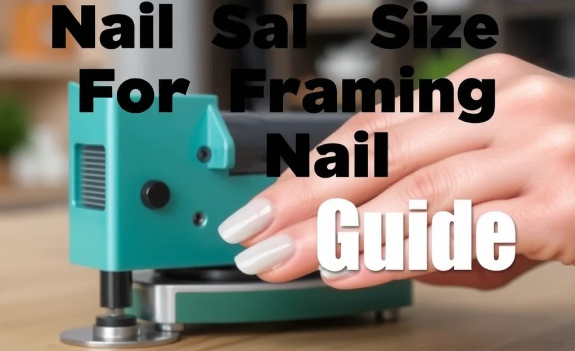 Nails Size For Framing Nailer Explained: Essential Guide