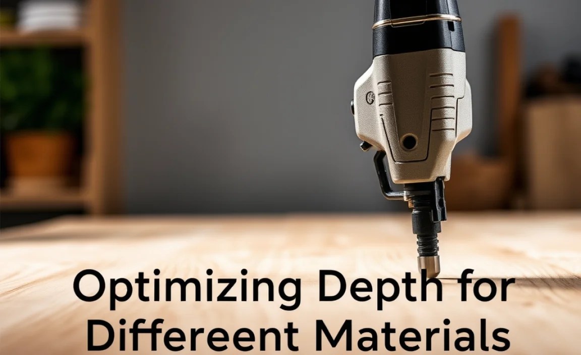 Optimizing Depth for Different Materials and Applications
