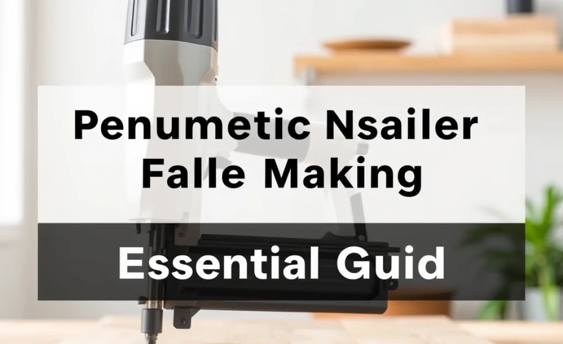 Pneumatic Nailer For Pallet Making: Essential Guide