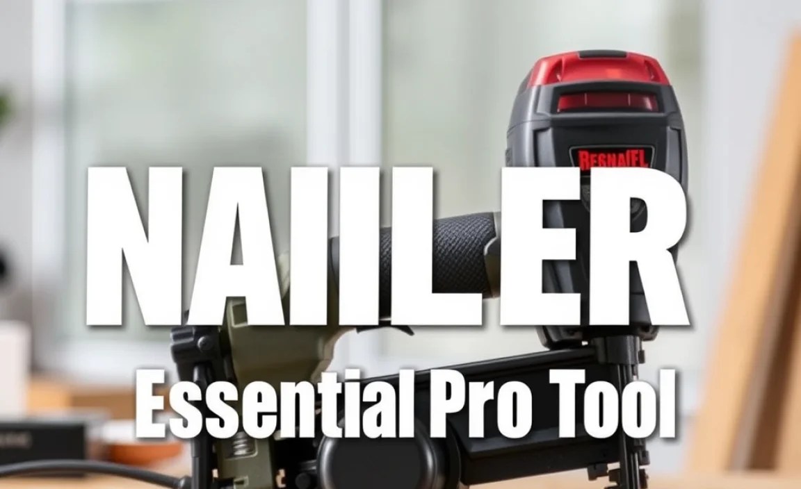 Pneumatic Roofing Nailer: Essential Pro Tool