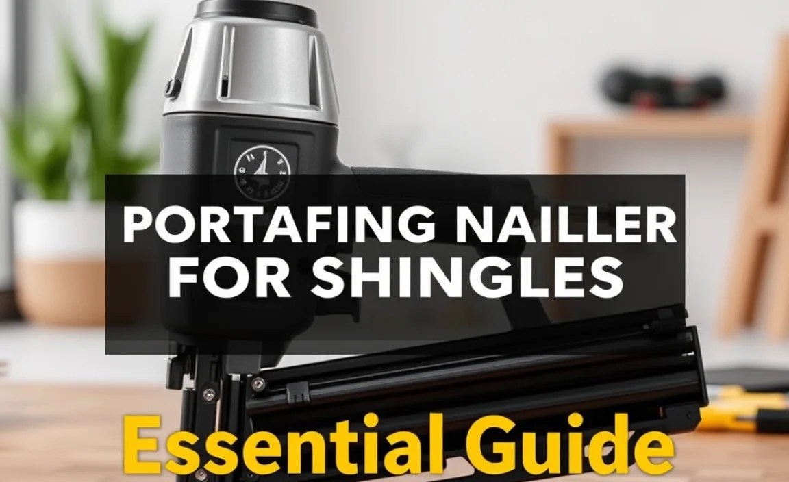Portable Roofing Nailer For Shingles: Essential Guide