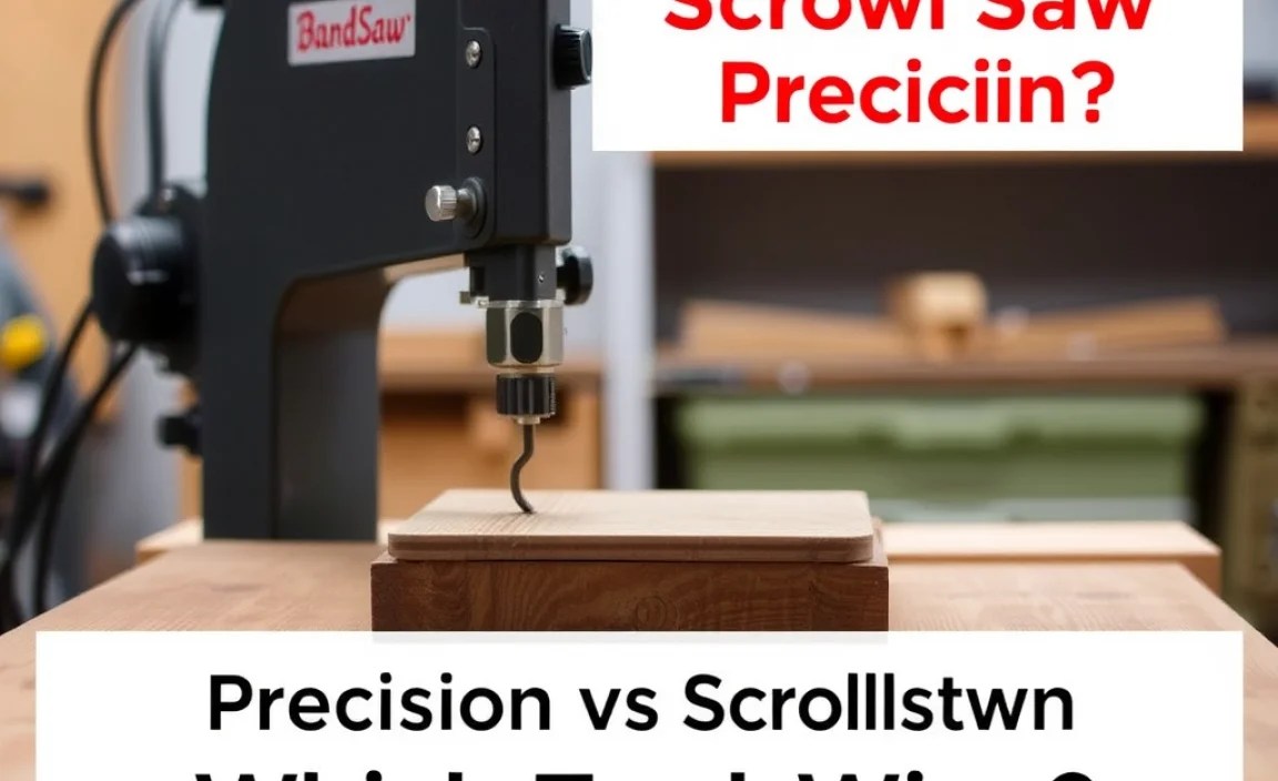 Precision in Scroll Saws
