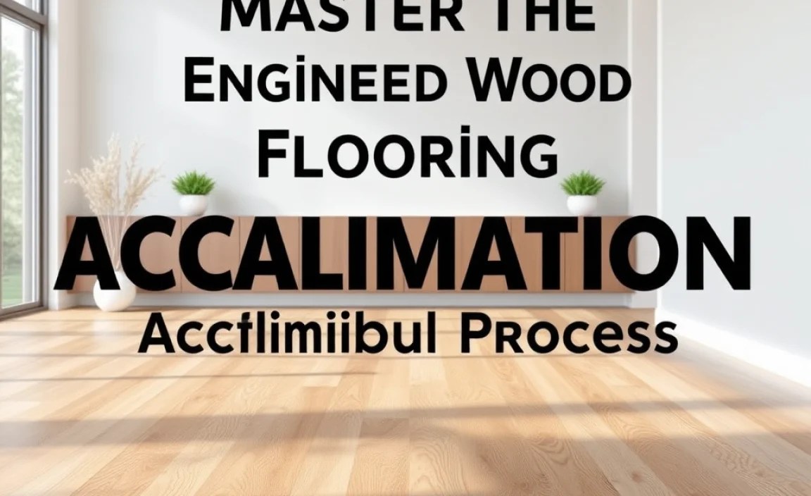 Preparing for Acclimation