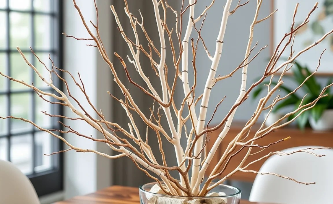 Preparing the Birch Branches