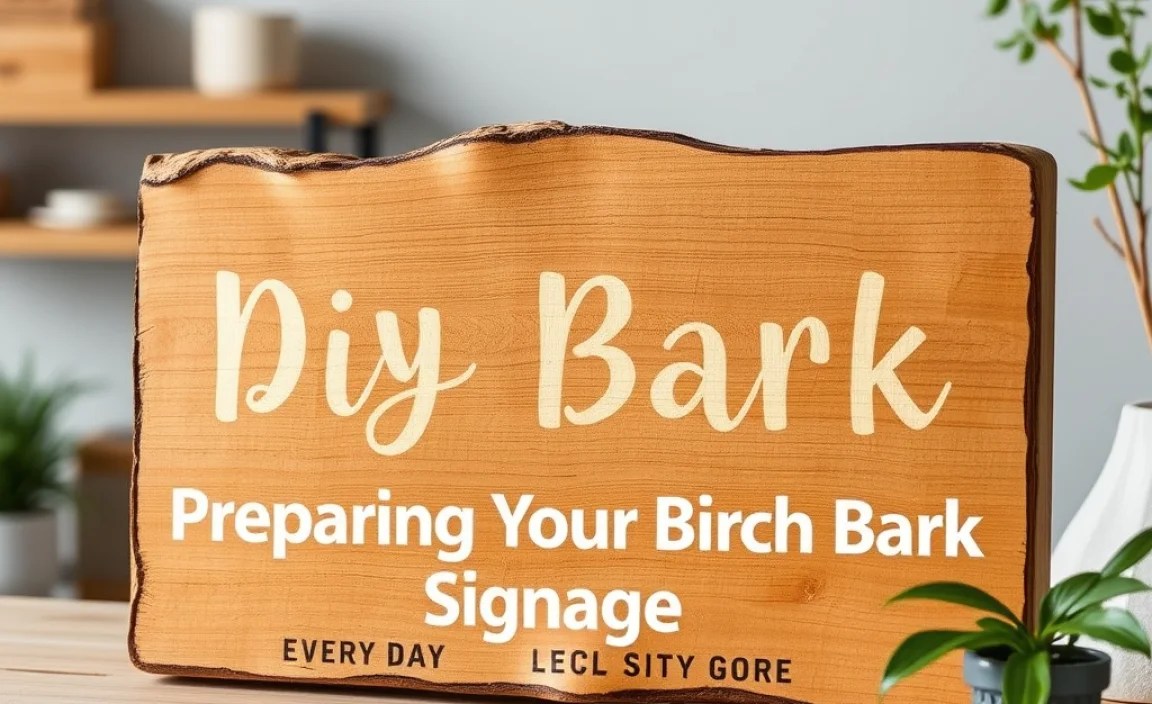 Preparing Your Birch Bark