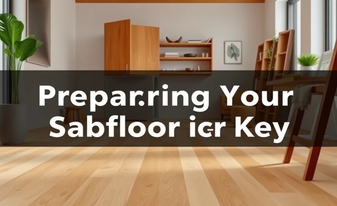 Preparing Your Subfloor is Key