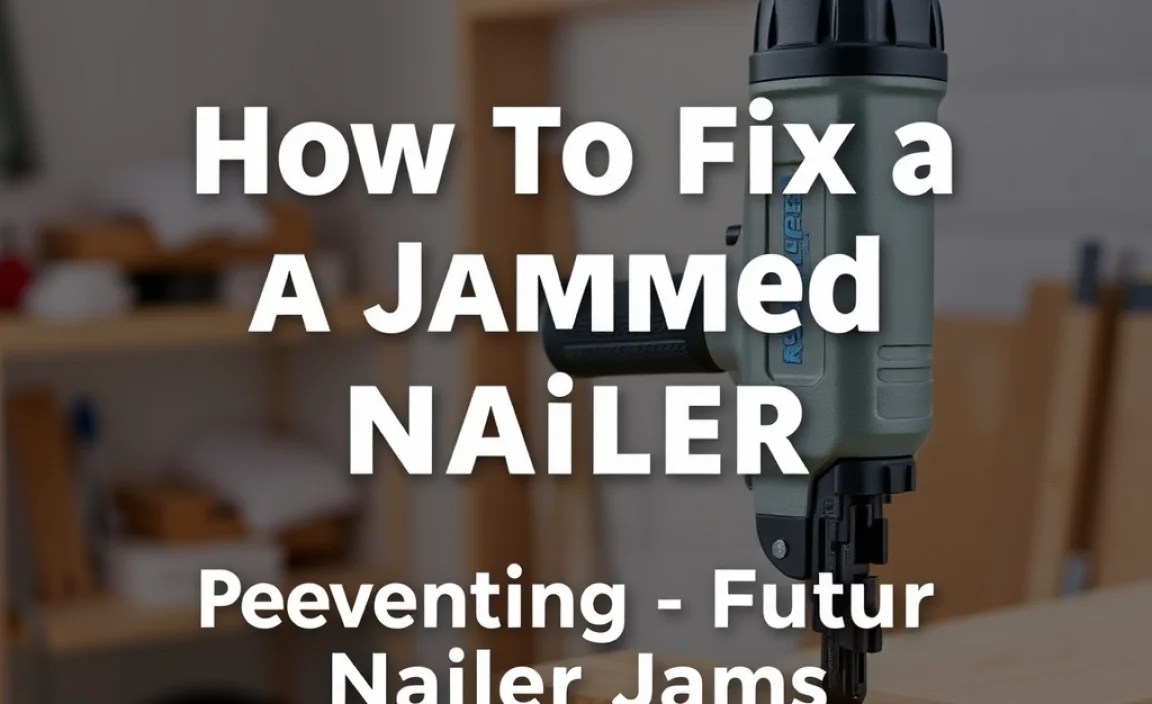 Preventing Future Nailer Jams