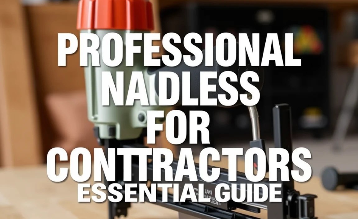 Professional Cordless Nailer for Contractors: Essential Guide